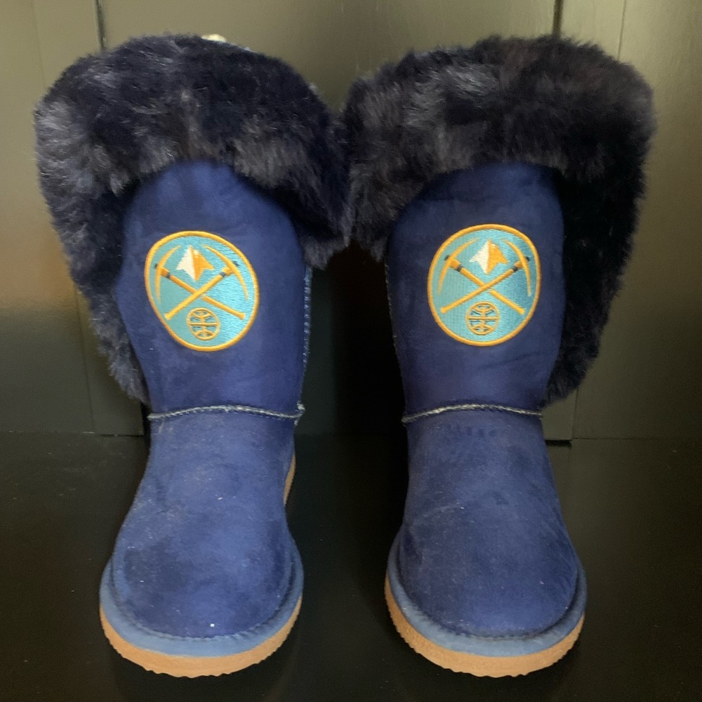 Denver Nuggets Fur Boots